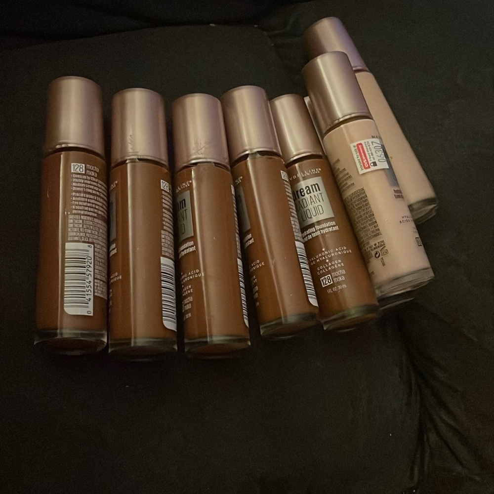 Maybelline Dream Radiant liquid bundle makeup bundle of 8